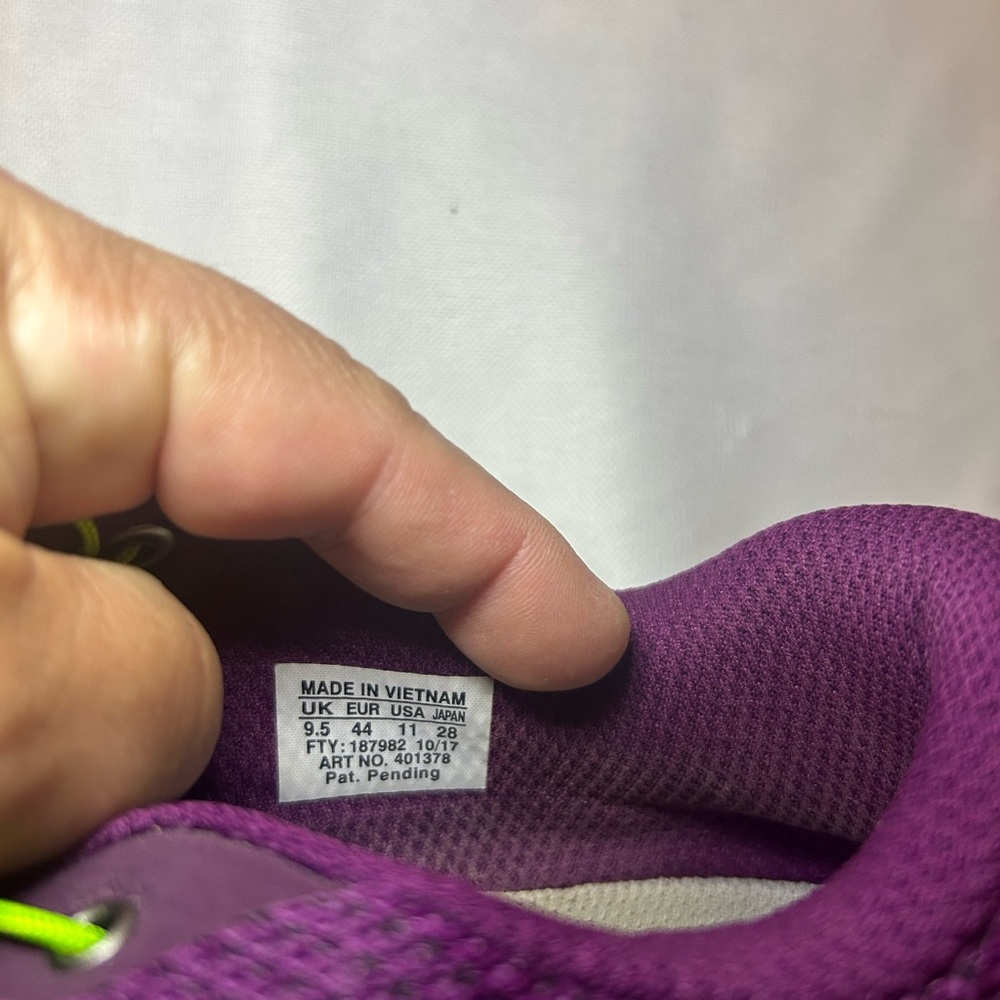 Like New Salomon XA Elevate Trail Running Purple Sneakers Women’s, Size 11 - Picture 10 of 14